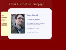 Tablet Screenshot of franzdietrich.net